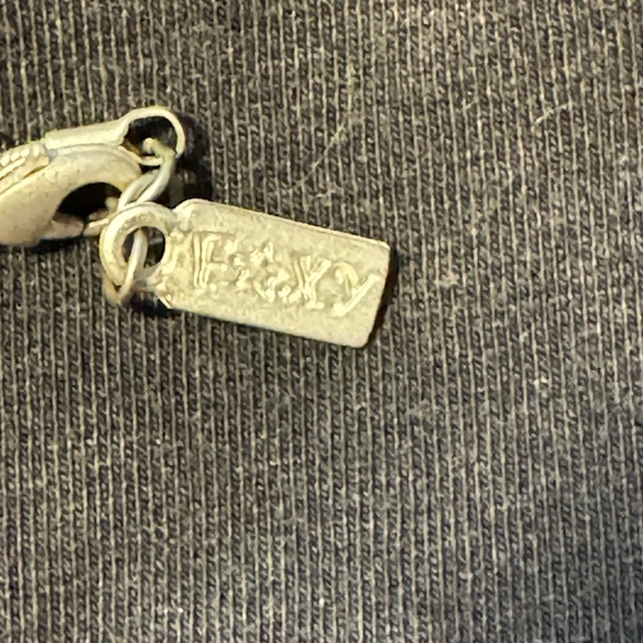 ladies pink and Silvertone necklace - Picture 2 of 4